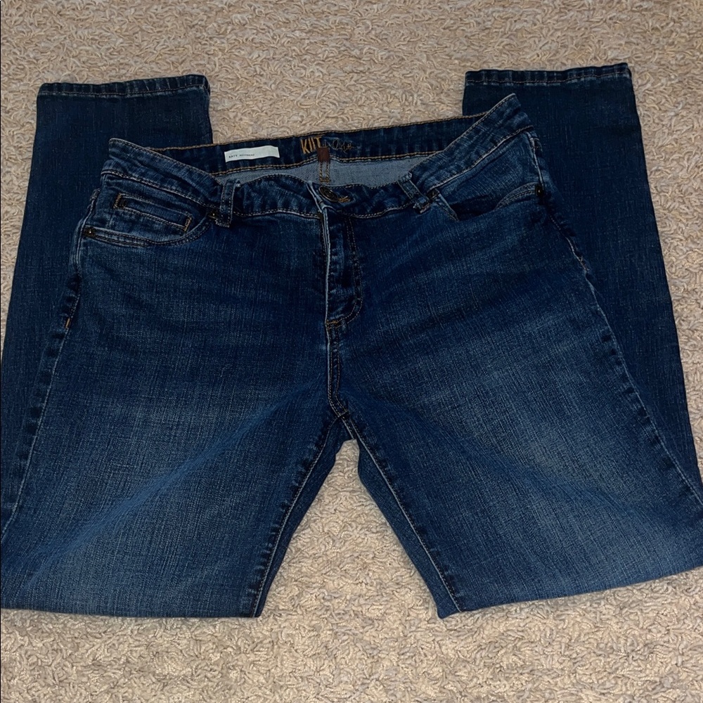 Kut from the Kloth Indigo Denim Jeans